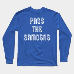 Samosa Lover: Funny Favorite Indian Food Gift For Foodies Long Sleeve T-Shirt